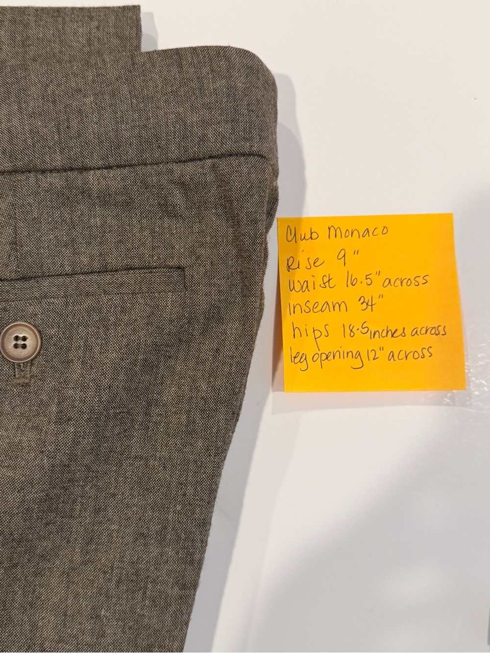 NWT NEW Club Monaco Women’s Arianna Pants $129 - Picture 10 of 11